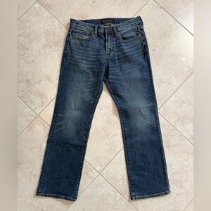 Aeropostale Men's Dark Blue Straight Jeans